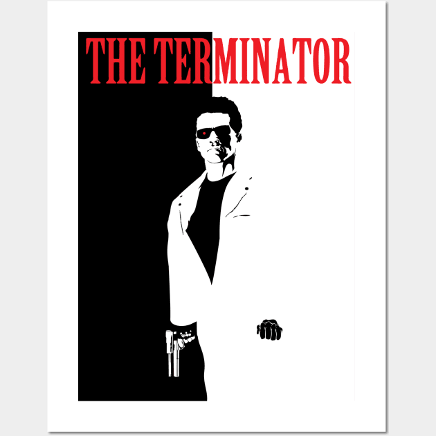 The Terminator Wall Art by Daletheskater